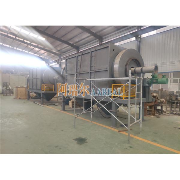 Stainless Steel Shaftless Rotary Trommel Screen For Titanium Dioxide Wet Screening