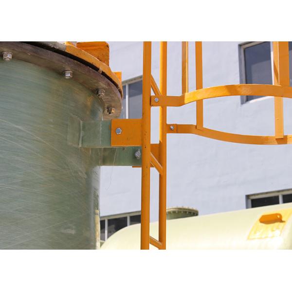 Harmless Treatment Cylindrical Septic Tank Vertical Antiseptic Cross Wound