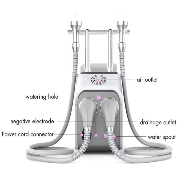 Body Contouring Cryo Slimming System Fat Reduction Cooling Therapy Skin Firming Machine