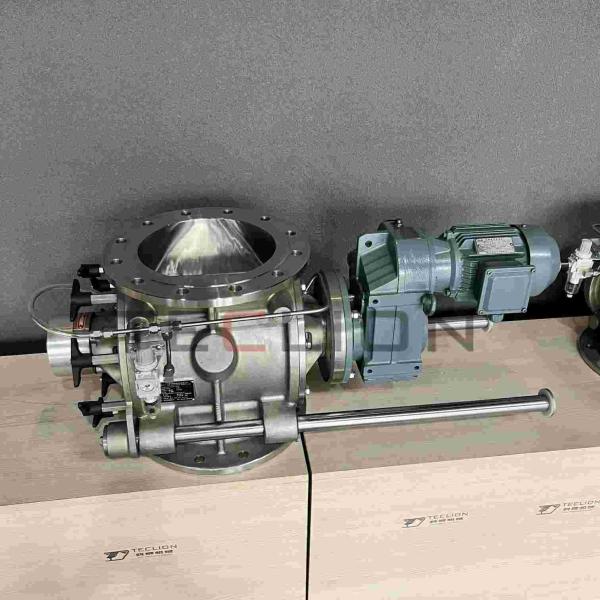 Removable rotor, mirror polished rotary valve with inner cavity