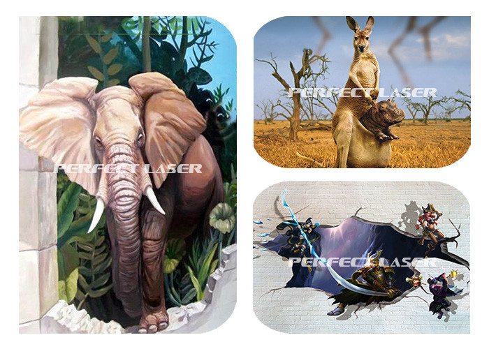 3d Vertical Mural Uv Wall Inkjet Printer Wall And Floor 2 In 1 Printer For Ceramic Tile Multi Color