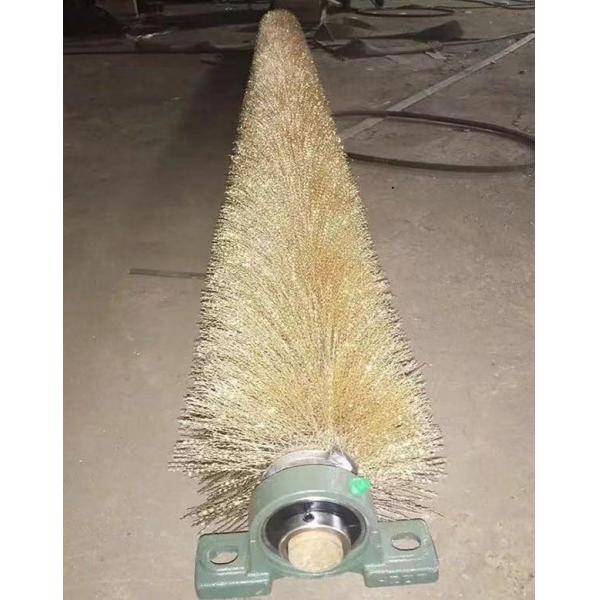 Special Anti Blocking Brush For Drum Sand Screening Machine, Roller Nylon Wire Brush