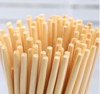 Logo Workable Bamboo Disposable Round Chopsticks for Household/Restaurant/Hotel Customer's Logo and Packing Workable