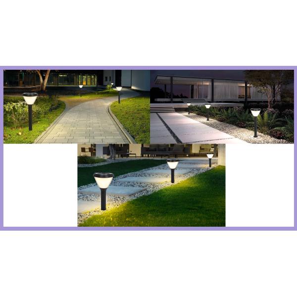 7000mAH 4.5W Solar Powered Garden Lights Aluminum PC 5W IP65