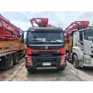 Sany 52m Volvo Boom Beton Pump Used Cement Pump Truck
