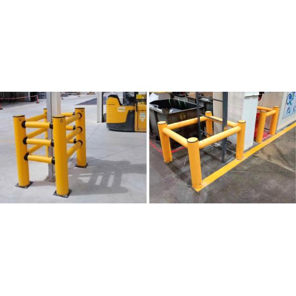 Building Post Safety Barrier Polygon Anti-Collision Guardrails Warehouse Safety Barrier