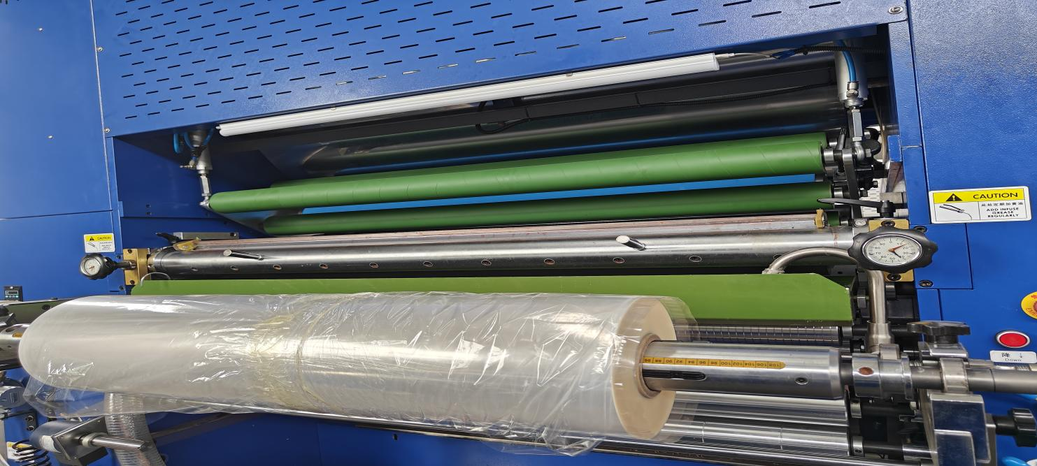 Film lamination machine operation