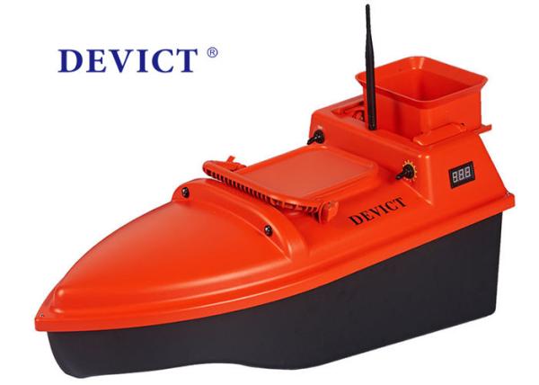 Quality Fishing DEVICT bait boat DEVC-102 orange remote control  Wave Resistance for sale