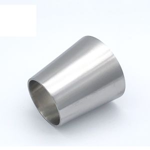 SUS316L SS Pipe Fittings , Concentric Seamless Sanitary Stainless Steel Tubing
