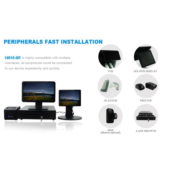 1851E PCAP Touch Screen POS Machine With Optimal Resolution
