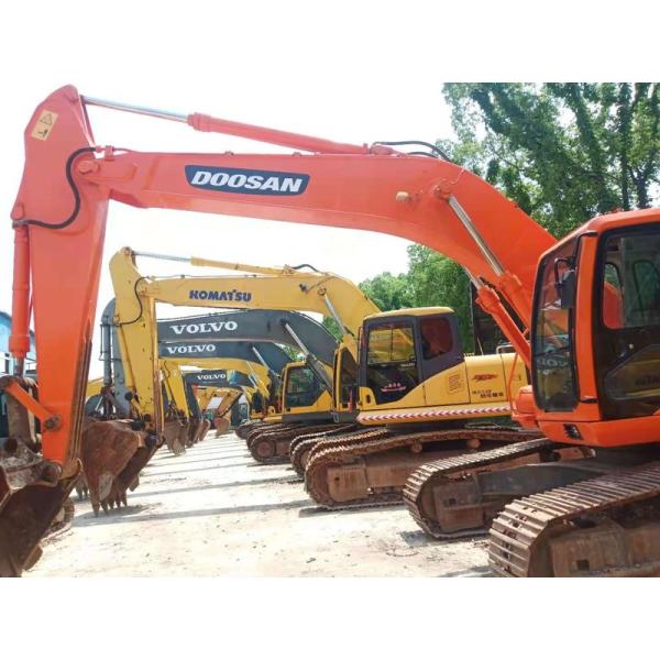 Low Hour Doosan 15 Ton Excavator 118HP Motor 30000KG Machine Weight