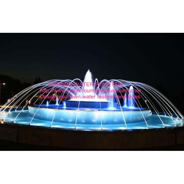 Outdoor Musical Fountain Project , Large Pond Musical Dancing Fountain