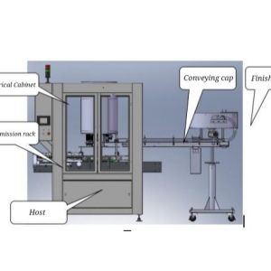 China SUS304 Inline Capping Machine 2400mm Automatic Bottle Capping Machine wholesale