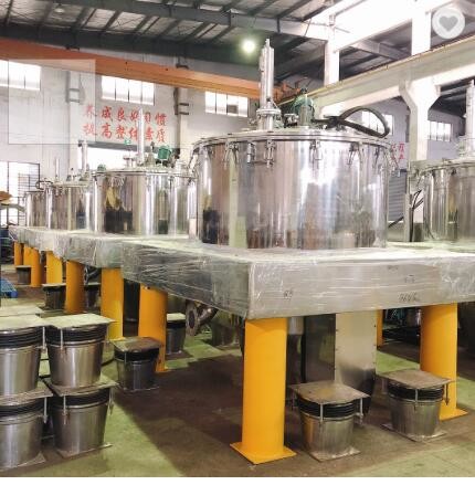 Hydraulic Control Bottom Discharge Centrifuge For Suspension Containing