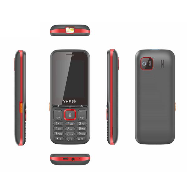 FM BT Big Mobile Dual Sim Button Phone 0.08MP Back Camera 1800mAh For Elderly