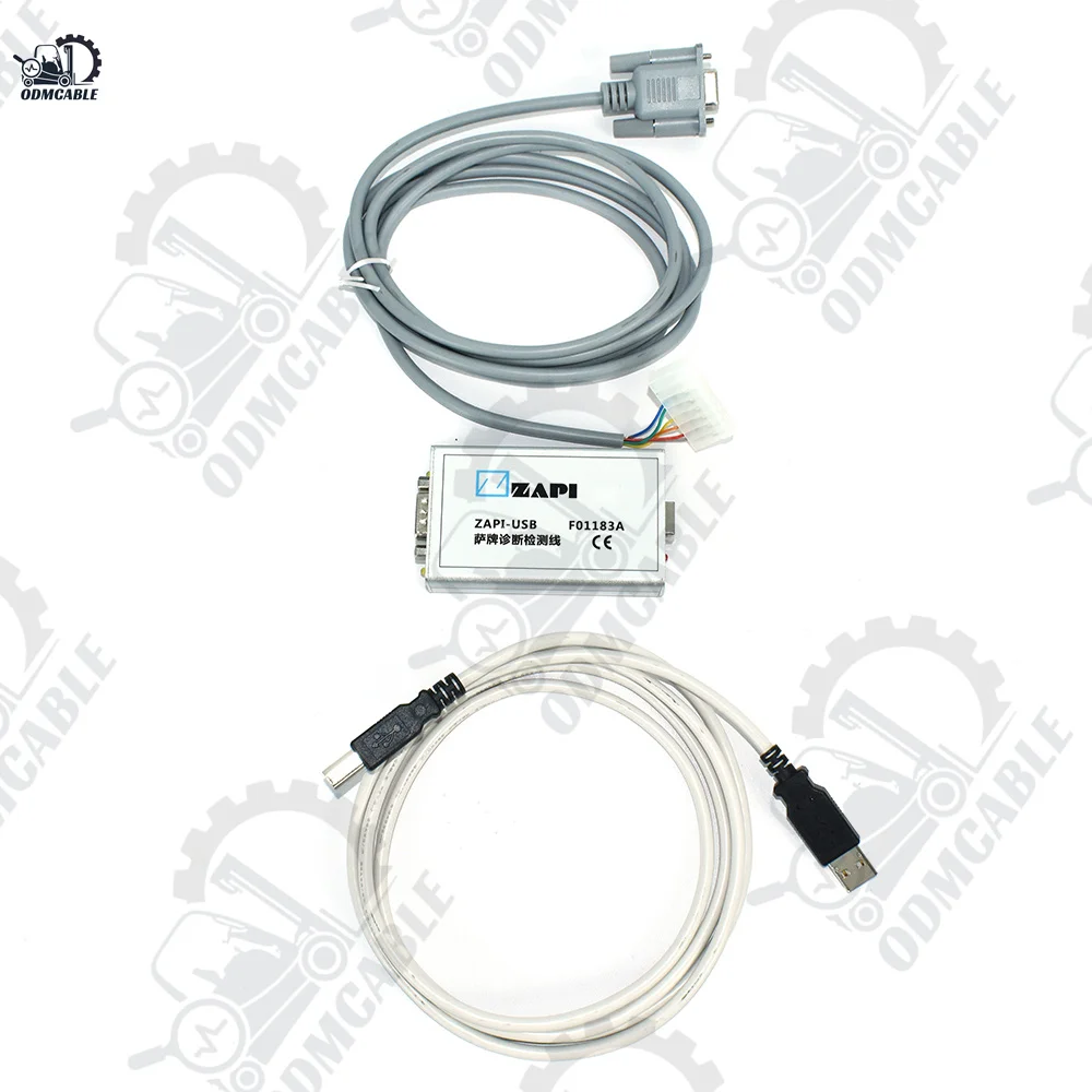 CF53 Laptop ZAPI F01183A Data Cable Zapi Console Software ZAPI-USB Electric Controller Diagnostic Tool Programmer