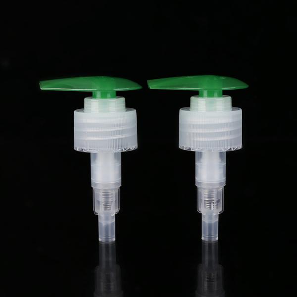 Up Down Lock Ribbed Closure 28mm Plastic Lotion Pump