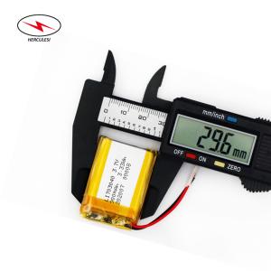China HLP703040 3.7V 900mAh 3.33Wh Lipo Polymer Battery wholesale