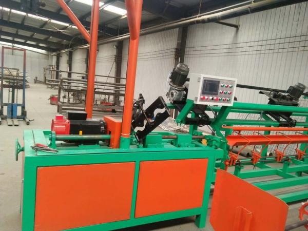 Quality Easy Operate Chain Link Fence Equipment , Link Chain Making Machine 2 Wire Twist for sale