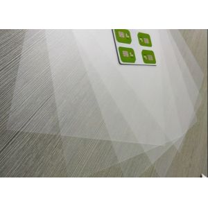 China Semi Transparent 0.085mm 210*297mm PC Uncoated Overlay Films wholesale