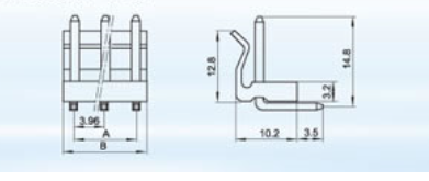 Original CNJWY VH3.96 16 Pins Wafer Housing Terminal