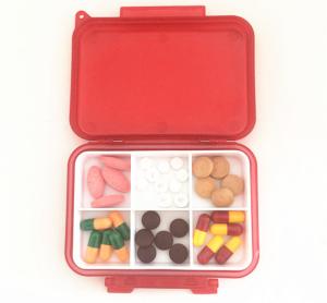 China HS-P33 Waterproof weekly pill box mini for promotion FDA CE ISO wholesale