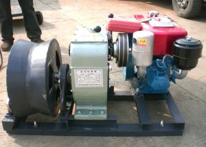China Power Construction Diesel Powered Winch , Cable Pulling Engine Powered Winch on sale
