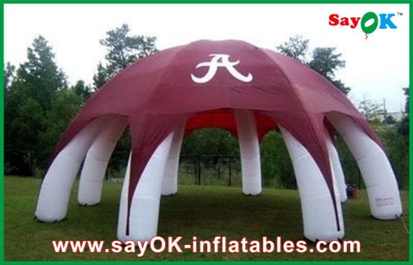 Quality Custom Camouflage Inflatable Air Tent Large Arm Inflatable Camping Tent for sale