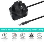 12V 1A 12W AC Power Adapter with UK Plug
