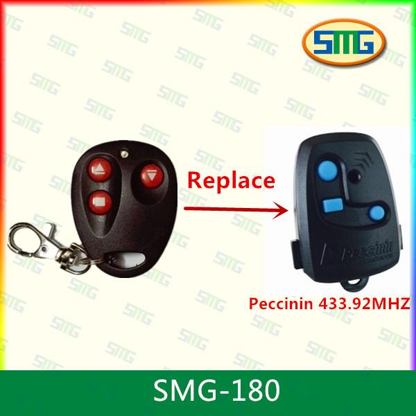 Quality Compatible 3 keys transmitter Brazil Peccinin universal remote control 433Mhz for sale