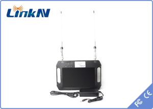 China Handheld COFDM Digital Video Receiver AES256 Encryption FHD CVBS H.264 with Display Battery Powered wholesale