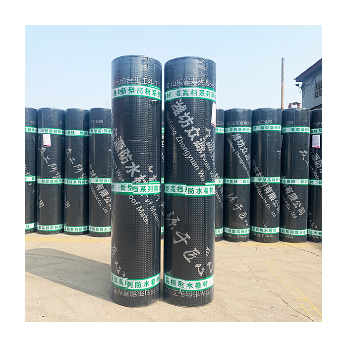 Polyester Tire Waterproofing Membrane With Modified Asphalt 10m Length