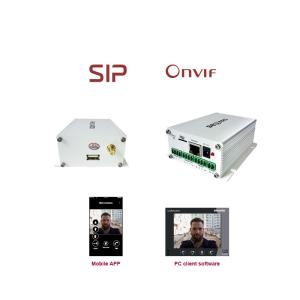 China Vandalproof Sip Intercom Analog To Ip Converter RTSP Remote Access Control wholesale