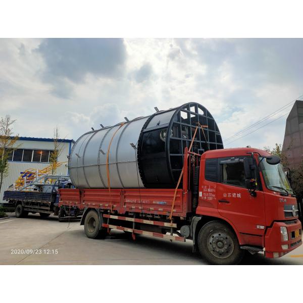 8-12 Cbm Capacity Chicken Manure Treatment Machine For Fertilizer Production