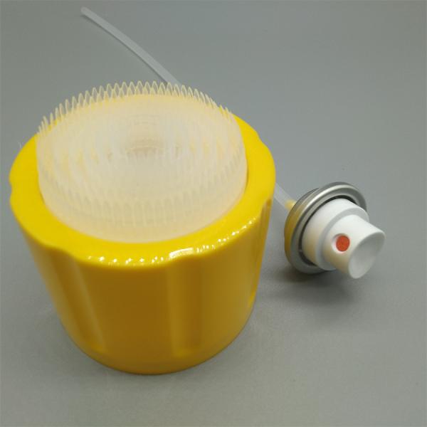 Quality Secure Aerosol Cap And Foam Cleaner Valve For Consistent Spray Output for sale
