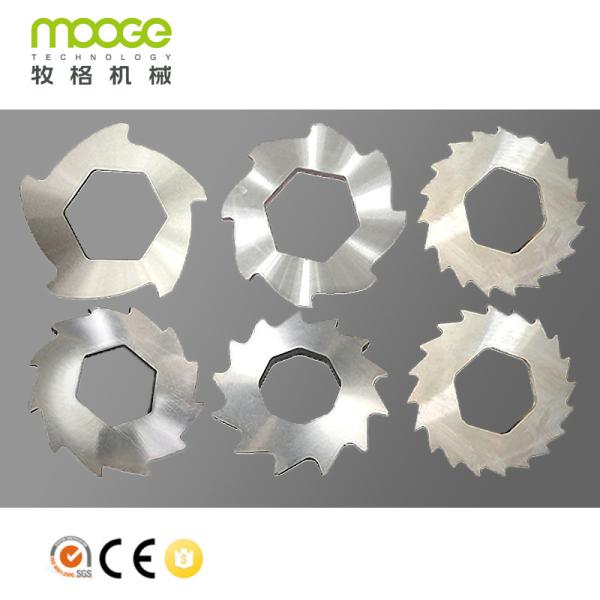 Quality Durable Double Axis Plastic Shredder Blades , 20mm Industrial Shredder Blades for sale