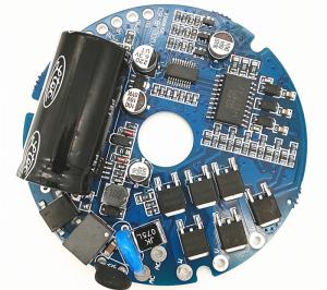 230V AC Round Brushless BLDC Motor Driver For Axial Flow Ventilator Fan