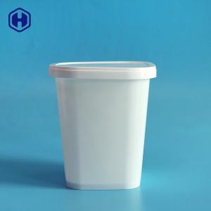China Customize Empty 103MM Plastic IML Cup With Printing Lid wholesale
