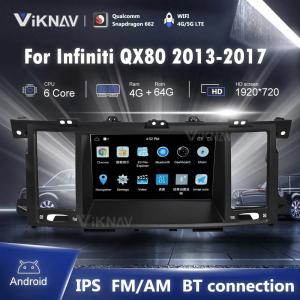 China 8 Inch 8 Core touch screen Head Unit For 2013-2017 Infiniti QX80 Navigation GPS Multimedia DVD Player Wireless Carplay wholesale