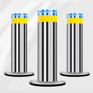 China Robust Innovative Hydraulic Rising Bollards Buried Depth 1105mm wholesale