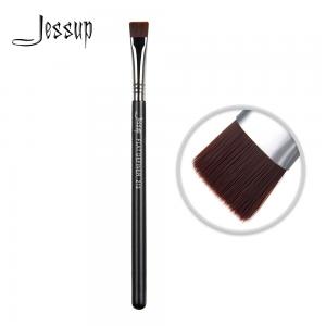 China Fine Tipped Synthetic Makeup Brushes Set square Flat Definer Brush wholesale