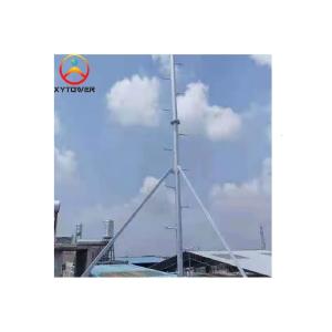 China 5G Cell Signal Single Pipe Telecommunication Rooftop Pole wholesale