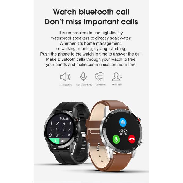 Hot Selling L13 Calling Watch Smart Watch Man Women IP68 Waterproof Smart Band Watches Smartwatch 2019 Q18 Smartwatch