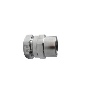 KONCH GAS DN25 Hose Thread Connector Antirust Chromed Inner