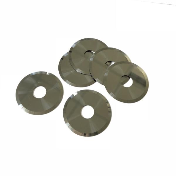 Tungsten Carbide Circular Slitter Blades / Round Knives 45mm 25mm 24mm