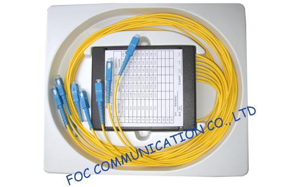 Quality Compact Fused Biconical Taper FBT Coupler , optical fiber coupler for LAN Systems for sale