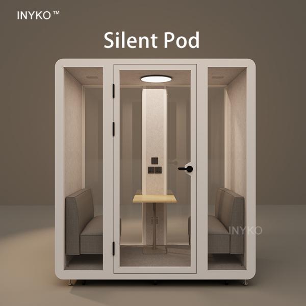 Customized Office Sound Proof Booth , Prefab Home Office Pod 380kg
