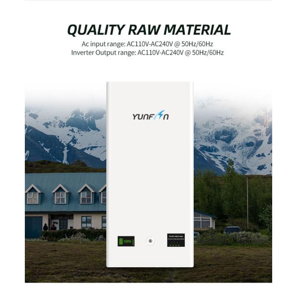 OEM All In One Lithium Battery Wall Mount Storage System LiFePo4 Inverter