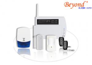 China Easy Handle Auto Dialer GSM PSTN LED Wireless House Burglar Alarm System wholesale