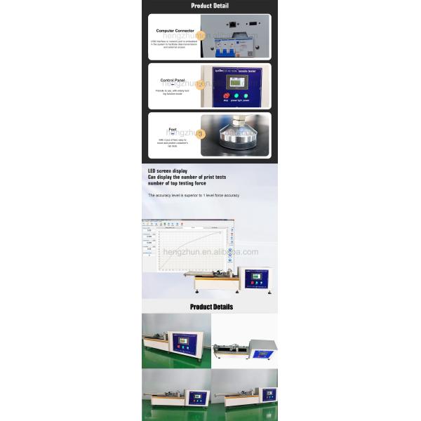 Horizontal Universal Tensile Testing Machine 10kn Capacity Electronic UTM Computer Control